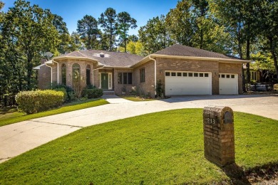 Golf-front brick beauty on a shaded double lot in Indian Hills on Indian Hills Country Club in Arkansas - for sale on GolfHomes.com, golf home, golf lot