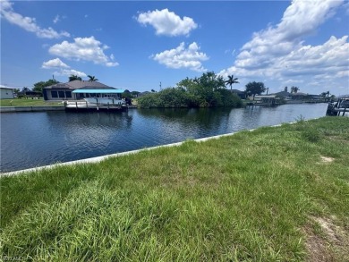Nice and Cleared GULF ACCESS LOT with a NEW SEAWALL (10 Ft) in on Burnt Store Golf Club in Florida - for sale on GolfHomes.com, golf home, golf lot