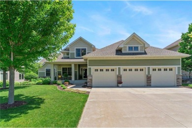 Stunning custom-built 2-story home nestled on the 13th hole of on Riverwood National in Minnesota - for sale on GolfHomes.com, golf home, golf lot