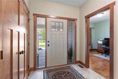 Stunning custom-built 2-story home nestled on the 13th hole of on Riverwood National in Minnesota - for sale on GolfHomes.com, golf home, golf lot