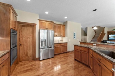 Stunning custom-built 2-story home nestled on the 13th hole of on Riverwood National in Minnesota - for sale on GolfHomes.com, golf home, golf lot