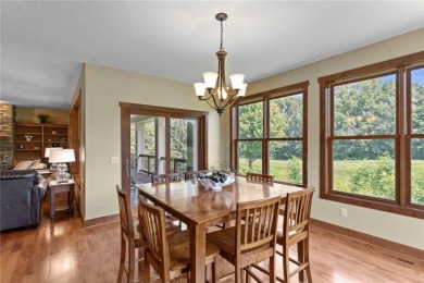 Stunning custom-built 2-story home nestled on the 13th hole of on Riverwood National in Minnesota - for sale on GolfHomes.com, golf home, golf lot