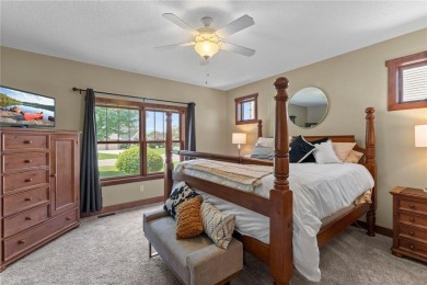 Stunning custom-built 2-story home nestled on the 13th hole of on Riverwood National in Minnesota - for sale on GolfHomes.com, golf home, golf lot