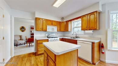 Welcome to this stunning 4-bedroom, 2.5-bath Colonial nestled in on Ocean Acres Country Club in New Jersey - for sale on GolfHomes.com, golf home, golf lot