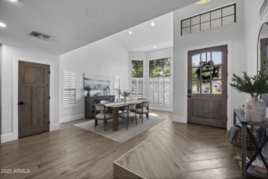 This wonderful home designed by SoHome Scottsdale has undergone on Sanctuary Golf Course At WestWorld in Arizona - for sale on GolfHomes.com, golf home, golf lot