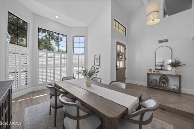This wonderful home designed by SoHome Scottsdale has undergone on Sanctuary Golf Course At WestWorld in Arizona - for sale on GolfHomes.com, golf home, golf lot