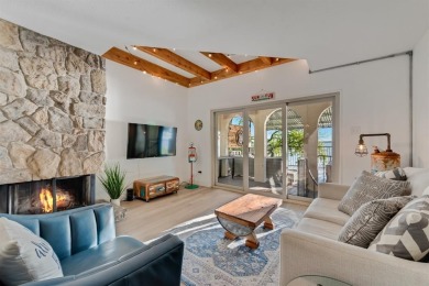 Stunning WATERFRONT townhome in a Mediterranean Style, gated on Lakeside Village Golf Course in Texas - for sale on GolfHomes.com, golf home, golf lot