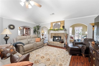 Welcome home to this well-appointed 3-bedroom, 2.5-bath ranch on Bear Creek Golf Club Inc in Georgia - for sale on GolfHomes.com, golf home, golf lot