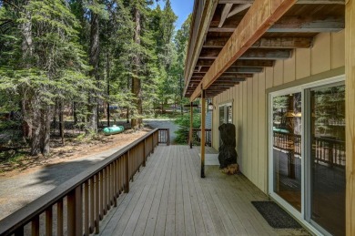 Escape to your dream mountain retreat! This spacious modified on Sequoia Woods Country Club in California - for sale on GolfHomes.com, golf home, golf lot
