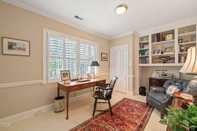 Nestled on one of Hope Valley's most beautiful streets, this on Hope Valley Country Club in North Carolina - for sale on GolfHomes.com, golf home, golf lot
