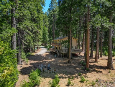 Escape to your dream mountain retreat! This spacious modified on Sequoia Woods Country Club in California - for sale on GolfHomes.com, golf home, golf lot