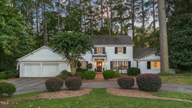 Nestled on one of Hope Valley's most beautiful streets, this on Hope Valley Country Club in North Carolina - for sale on GolfHomes.com, golf home, golf lot