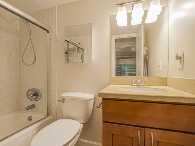 Completely redone with tile floors throughout, updated kitchen on Monterey Yacht and Country Club in Florida - for sale on GolfHomes.com, golf home, golf lot