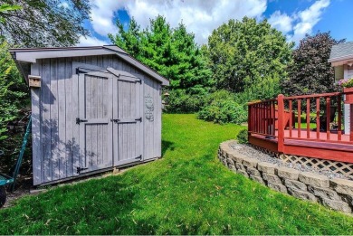 Great curb appeal is only the beginning! The concrete drive, 3 on Wild Marsh Golf Club in Minnesota - for sale on GolfHomes.com, golf home, golf lot