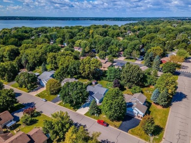 Great curb appeal is only the beginning! The concrete drive, 3 on Wild Marsh Golf Club in Minnesota - for sale on GolfHomes.com, golf home, golf lot
