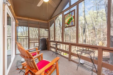 A charming cabin in the woods, move in ready, with 2 bedrooms, 1 on Hide-A-Way Hills Golf Club in Ohio - for sale on GolfHomes.com, golf home, golf lot