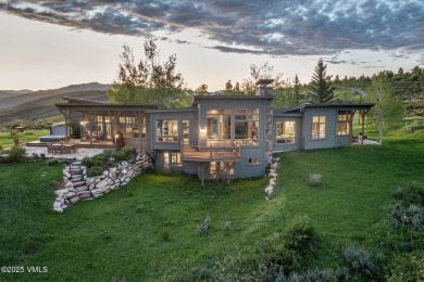 Discover the epitome of secluded luxury, a breathtaking on Red Sky Ranch and Golf Club in Colorado - for sale on GolfHomes.com, golf home, golf lot