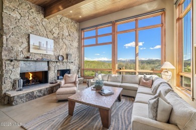 Discover the epitome of secluded luxury, a breathtaking on Red Sky Ranch and Golf Club in Colorado - for sale on GolfHomes.com, golf home, golf lot