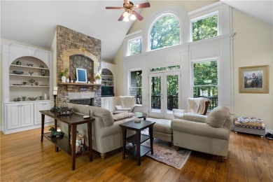 This beautifully renovated custom, home is privately situated in on Big Canoe Golf Club - Cherokee in Georgia - for sale on GolfHomes.com, golf home, golf lot