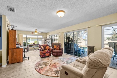 Beautiful 3-bed, 2-bath, 2-car HEATED POOL HOME with GOLF COURSE on Caloosa Greens Executive Golf Course in Florida - for sale on GolfHomes.com, golf home, golf lot