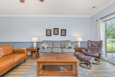 Ready to fall in love? This gorgeous, fully furnished 3-bed on Myrtlewood Golf Course and Club  in South Carolina - for sale on GolfHomes.com, golf home, golf lot
