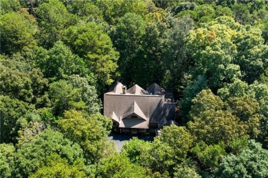 This beautifully renovated custom, home is privately situated in on Big Canoe Golf Club - Cherokee in Georgia - for sale on GolfHomes.com, golf home, golf lot