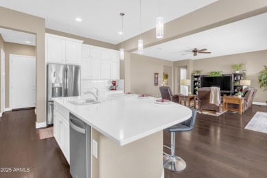 This beautifully maintained ENDEAVOR home on a CORNER LOT on Poston Butte Golf Club in Arizona - for sale on GolfHomes.com, golf home, golf lot