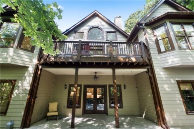 This beautifully renovated custom, home is privately situated in on Big Canoe Golf Club - Cherokee in Georgia - for sale on GolfHomes.com, golf home, golf lot