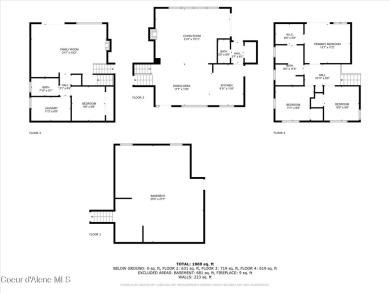 Totally remodeled & updated 2,840 SF 4 bed, 2.5 bath home on .38 on Ponderosa Springs Golf Course in Idaho - for sale on GolfHomes.com, golf home, golf lot