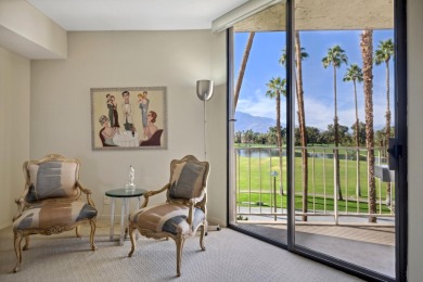 Upon entering this beautifully two-bedroom, two-bath condo on Desert Island Golf and Country Club in California - for sale on GolfHomes.com, golf home, golf lot