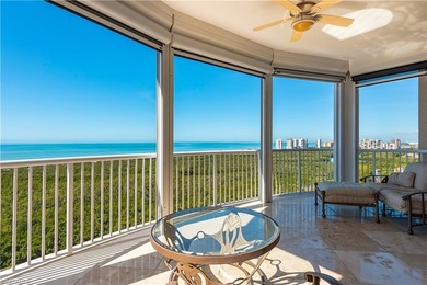 This 19th-floor St Raphael 4-bedroom, 4-bath, 3100 sq. ft on Club at Pelican Bay Golf Course in Florida - for sale on GolfHomes.com, golf home, golf lot