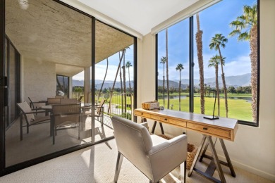 Upon entering this beautifully two-bedroom, two-bath condo on Desert Island Golf and Country Club in California - for sale on GolfHomes.com, golf home, golf lot
