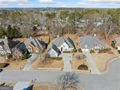 Welcome to your dream home, a stunning European ranch in on Trophy Club of Apalachee in Georgia - for sale on GolfHomes.com, golf home, golf lot