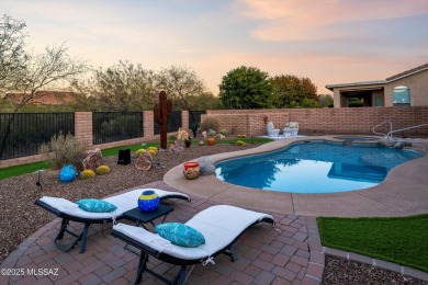 Welcome Home to your own personal desert oasis in the highly on Quail Creek Country Club  in Arizona - for sale on GolfHomes.com, golf home, golf lot