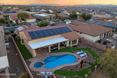 Welcome Home to your own personal desert oasis in the highly on Quail Creek Country Club  in Arizona - for sale on GolfHomes.com, golf home, golf lot