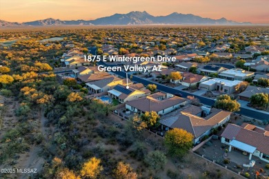 Welcome Home to your own personal desert oasis in the highly on Quail Creek Country Club  in Arizona - for sale on GolfHomes.com, golf home, golf lot