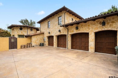 This exquisite waterfront Italian Villa sits on one acre in the on Cascades Golf Club in Texas - for sale on GolfHomes.com, golf home, golf lot