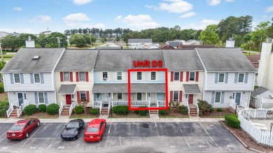 Discover this beautifully updated 2-bedroom, 1.5-bath townhome on Myrtlewood Golf Course and Club  in South Carolina - for sale on GolfHomes.com, golf home, golf lot