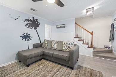 Discover this beautifully updated 2-bedroom, 1.5-bath townhome on Myrtlewood Golf Course and Club  in South Carolina - for sale on GolfHomes.com, golf home, golf lot