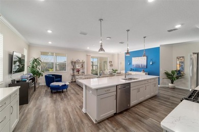 Move-in ready and like new, this 2023 Ginger model Smart Home on Candler Hills Golf and Country Club in Florida - for sale on GolfHomes.com, golf home, golf lot