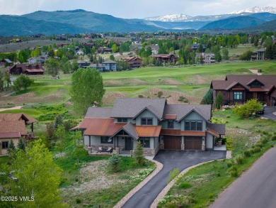 Built in 2019, with unobstructed Sawatch Mountain Range views on Eagle Ranch in Colorado - for sale on GolfHomes.com, golf home, golf lot