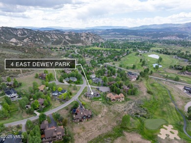 Built in 2019, with unobstructed Sawatch Mountain Range views on Eagle Ranch in Colorado - for sale on GolfHomes.com, golf home, golf lot