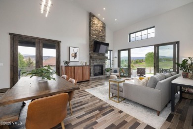 Built in 2019, with unobstructed Sawatch Mountain Range views on Eagle Ranch in Colorado - for sale on GolfHomes.com, golf home, golf lot