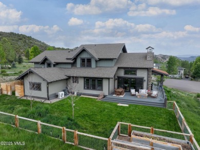 Built in 2019, with unobstructed Sawatch Mountain Range views on Eagle Ranch in Colorado - for sale on GolfHomes.com, golf home, golf lot