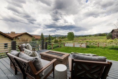 Built in 2019, with unobstructed Sawatch Mountain Range views on Eagle Ranch in Colorado - for sale on GolfHomes.com, golf home, golf lot