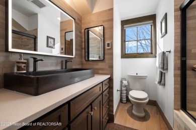 Not your typical Jackson Hole Golf and Tennis cabin! This unique on Jackson Hole Golf and Tennis Club in Wyoming - for sale on GolfHomes.com, golf home, golf lot