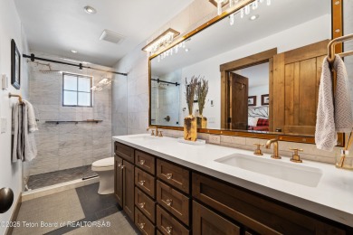Not your typical Jackson Hole Golf and Tennis cabin! This unique on Jackson Hole Golf and Tennis Club in Wyoming - for sale on GolfHomes.com, golf home, golf lot