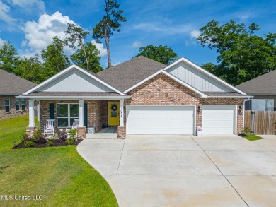 Coastal Gem with Custom Upgrades, Pool & Whole-Home on Pine Bayou Golf Course in Mississippi - for sale on GolfHomes.com, golf home, golf lot