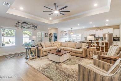Coastal Gem with Custom Upgrades, Pool & Whole-Home on Pine Bayou Golf Course in Mississippi - for sale on GolfHomes.com, golf home, golf lot