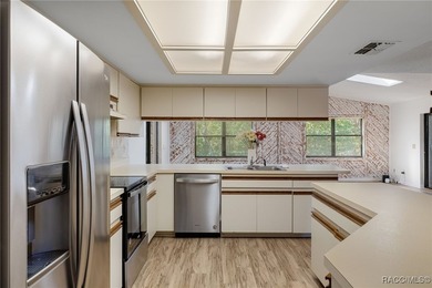 Don't miss this exceptional two-bedroom, two-bath extra-large on Sugarmill Woods Golf and Country Club in Florida - for sale on GolfHomes.com, golf home, golf lot